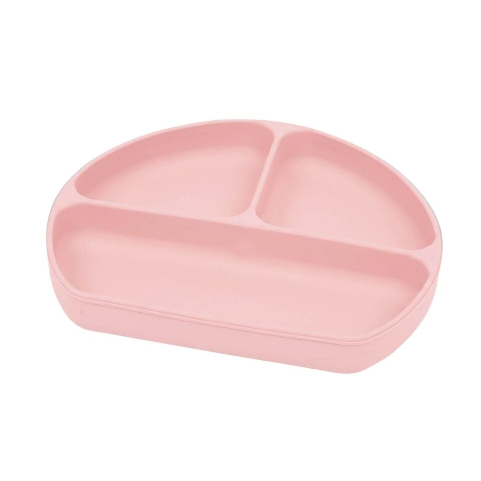 Vakum Tabanlı Silikon Tabak Pembe